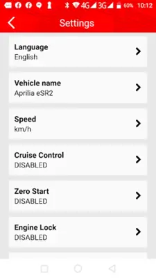 Aprilia Smart Movement android App screenshot 1